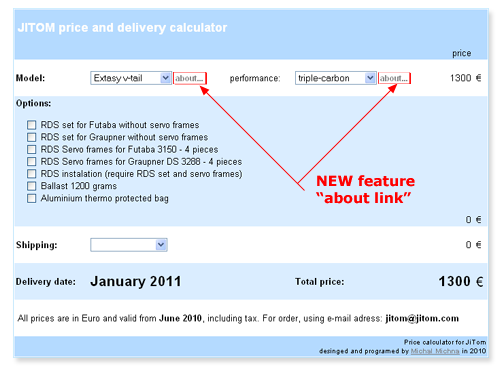 Price Calculator preview